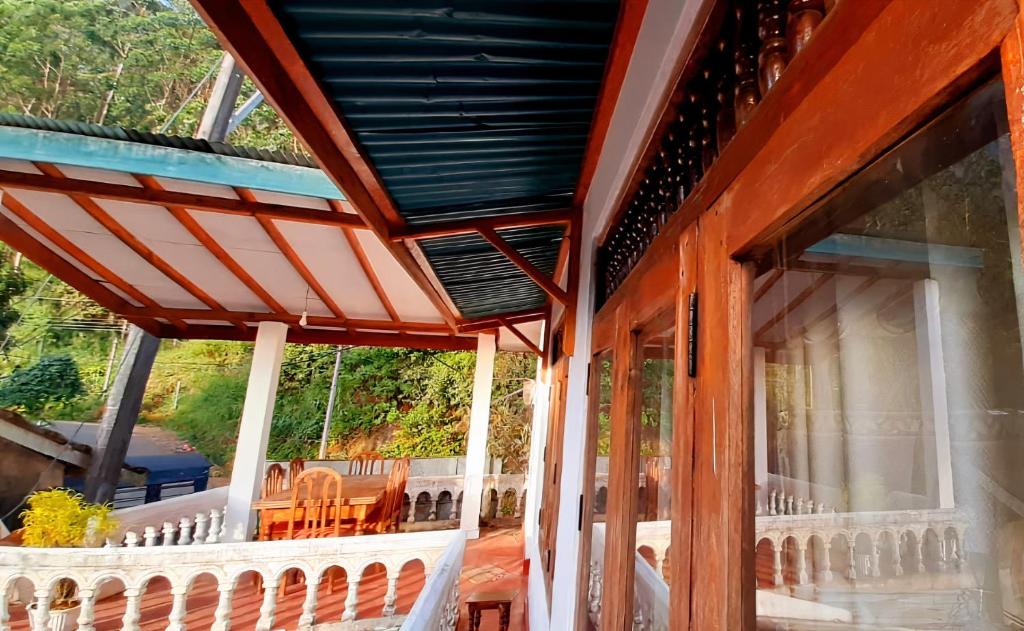 Balkón nebo terasa v ubytování Fallside Rest