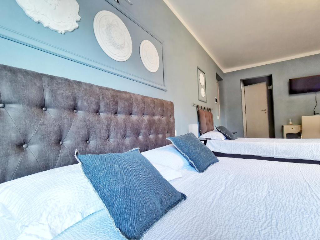 Posteľ alebo postele v izbe v ubytovaní Le Giare B&B