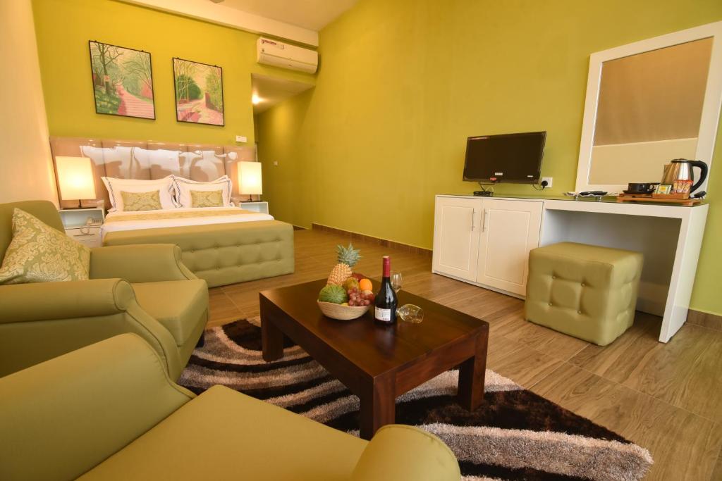 Posezení v ubytování Tip Top Boutique hotel