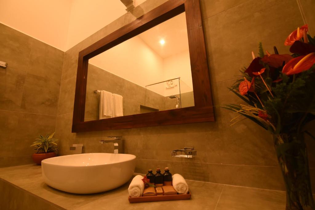 Koupelna v ubytování Tip Top Boutique hotel