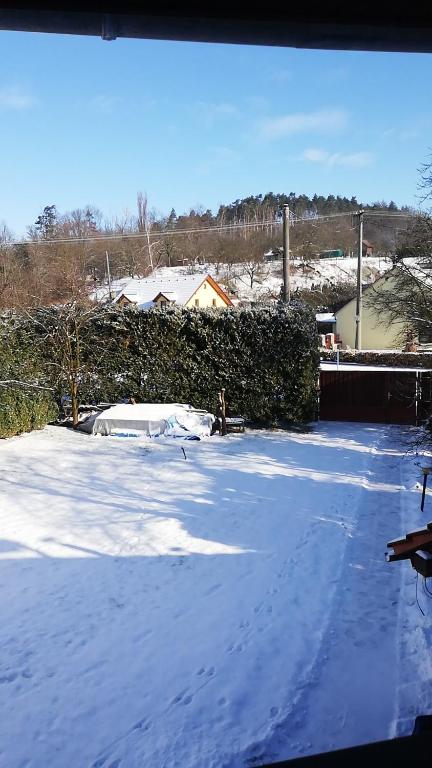 Apartmán u Kartouzky v zimě