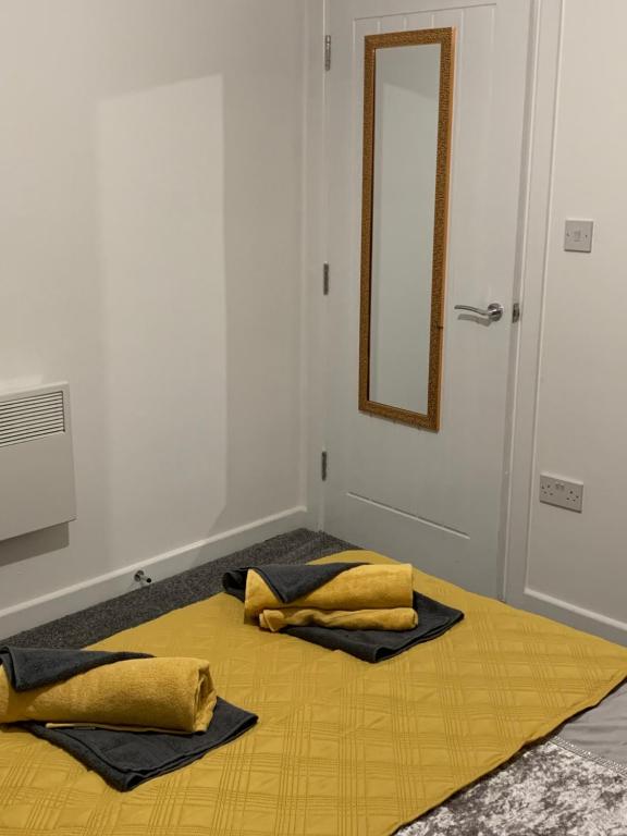 Postel nebo postele na pokoji v ubytování CityViews