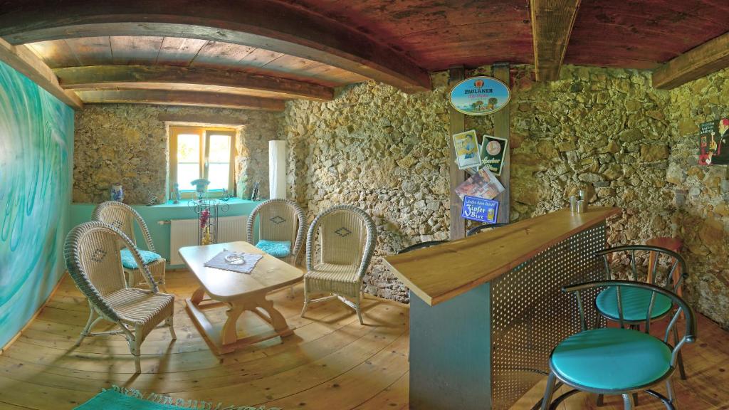Posezení v ubytování Chalet Rastenhof - Urlaub auf dem Bauernhof in Österreich