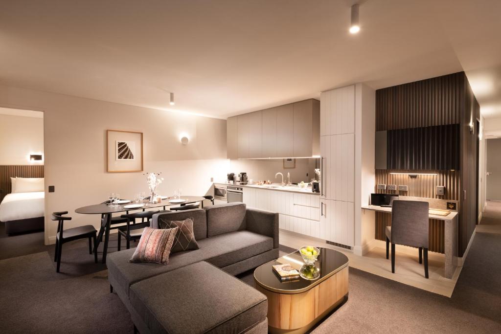 Area soggiorno di Majestic M Suites