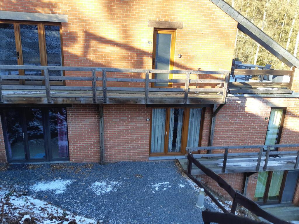 Balkón nebo terasa v ubytování Domaine "Les Hochets