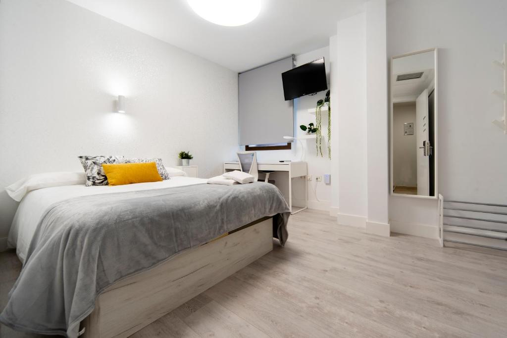 Voodi või voodid majutusasutuse Vizcainos Home Away toas