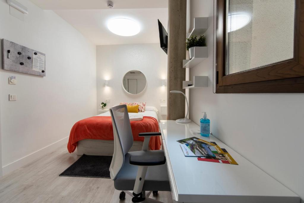 Voodi või voodid majutusasutuse Vizcainos Home Away toas
