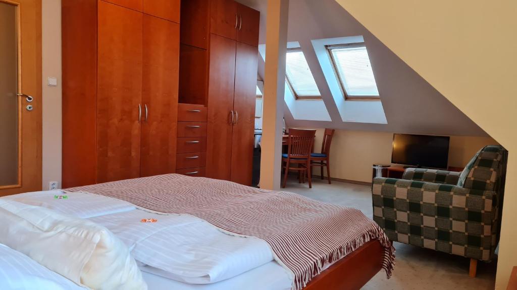 Letto o letti in una camera di Hotel La Passionaria