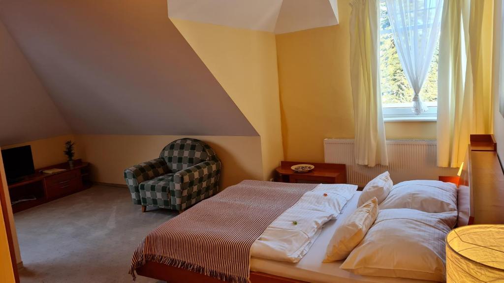 Letto o letti in una camera di Hotel La Passionaria