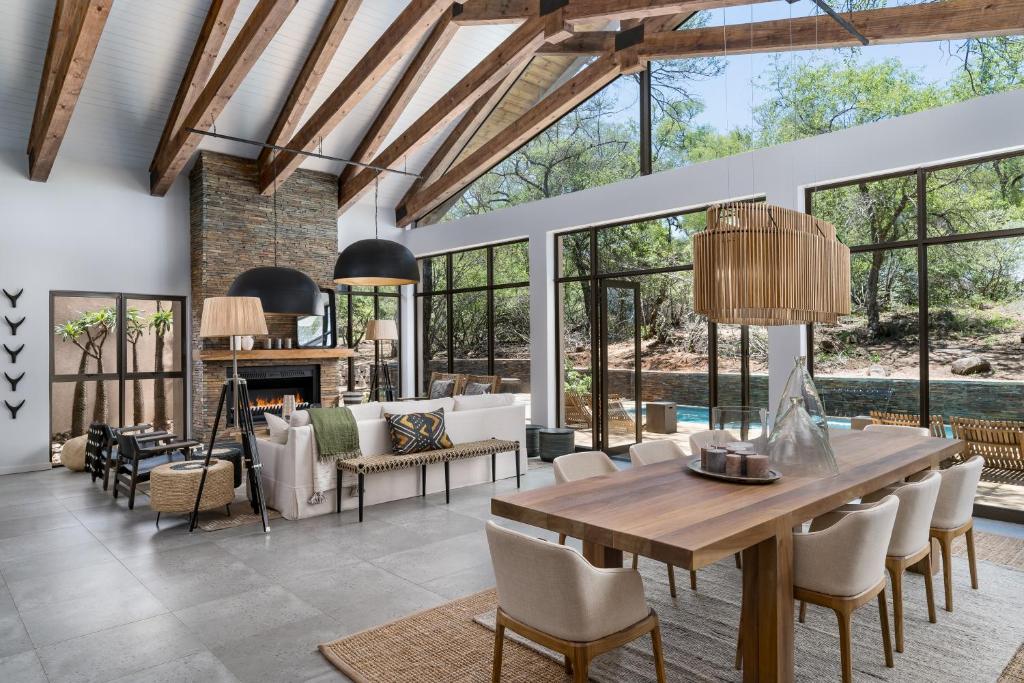 Un lugar para sentarse en Kruger Gate Hotel