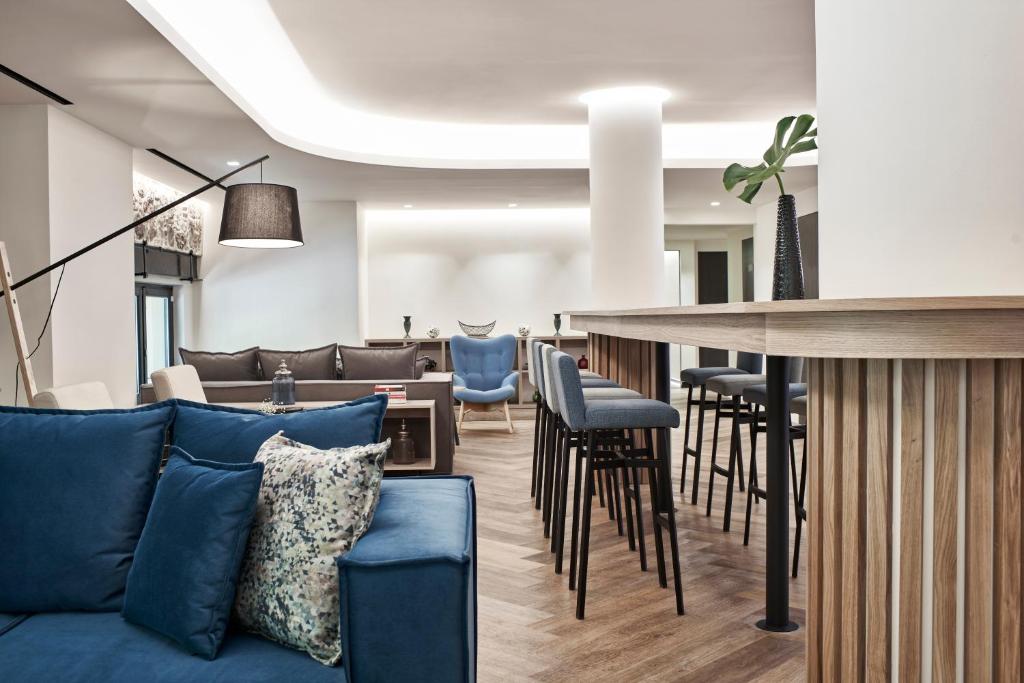 Posedenie v ubytovaní NLH MONASTIRAKI - Neighborhood Lifestyle Hotels