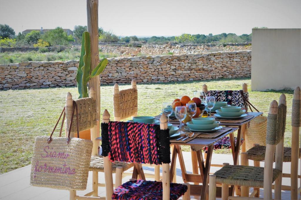 Nápoje v ubytování Siamoformentera Villa Annabella