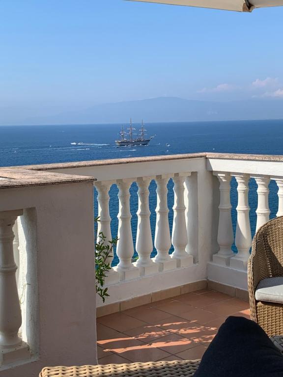 Nespecifikovaný výhled na moře nebo výhled na moře při pohledu z bed and breakfast
