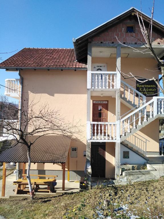 Budova, kde se penzion nachází