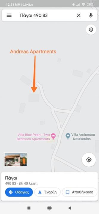 Kép Andreas Apartments szállásáról Ájosz Jeórjosz Págonban a galériában