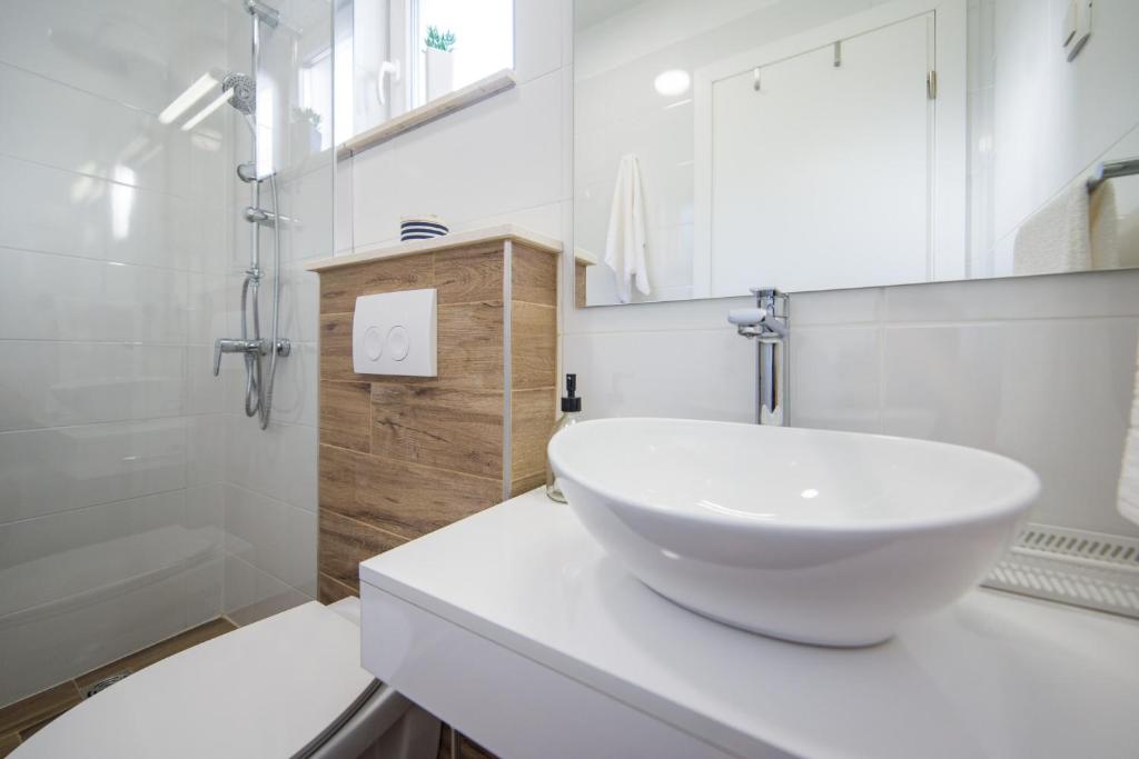 Kúpeľňa v ubytovaní Camping Homes Grot