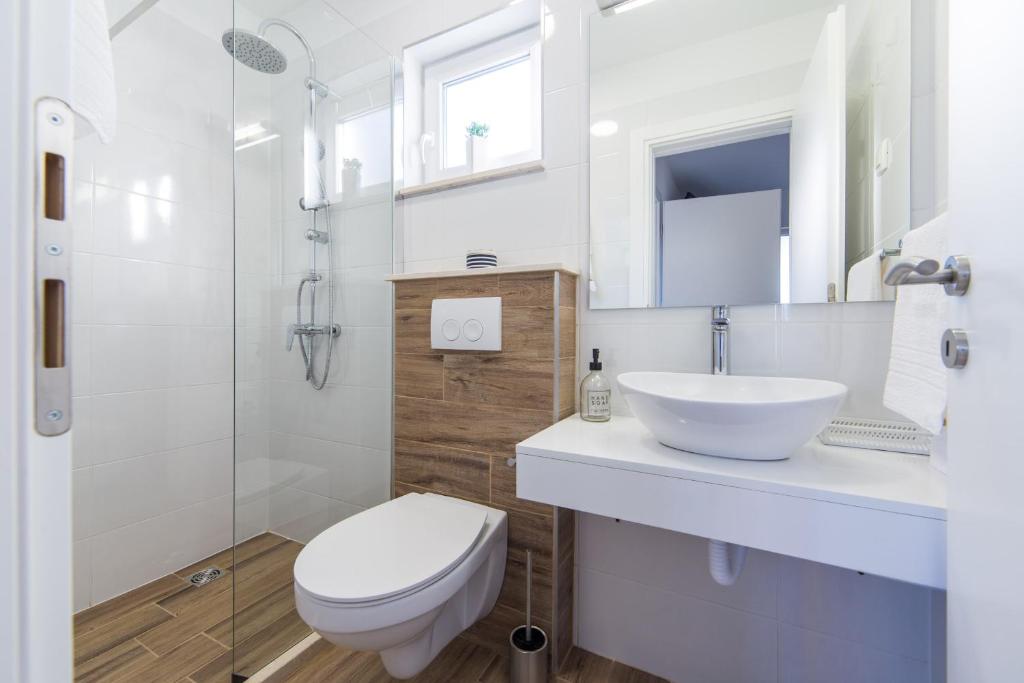 Kúpeľňa v ubytovaní Camping Homes Grot