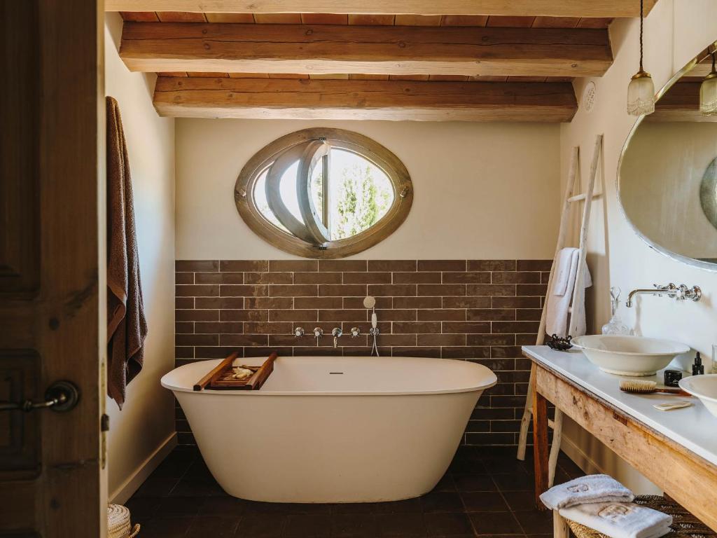 Koupelna v ubytování Mas Generós - Adults-Only Eco Hotel