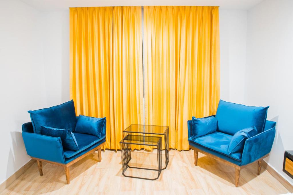 Posezení v ubytování Ramë Hotel Boutique