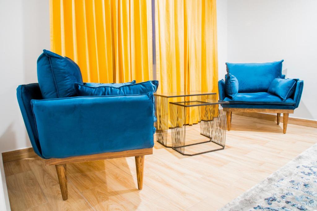 Posezení v ubytování Ramë Hotel Boutique