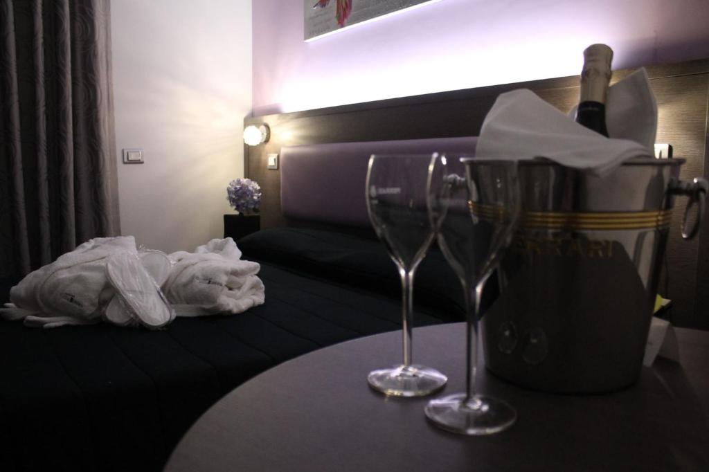 Nápoje v ubytovaní Villa Bianca Hotel & Spa