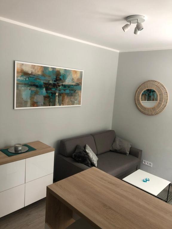 Posedenie v ubytovaní Baltic Blue Apartamenty Pobierowo