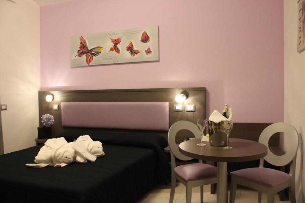 Posteľ alebo postele v izbe v ubytovaní Villa Bianca Hotel & Spa