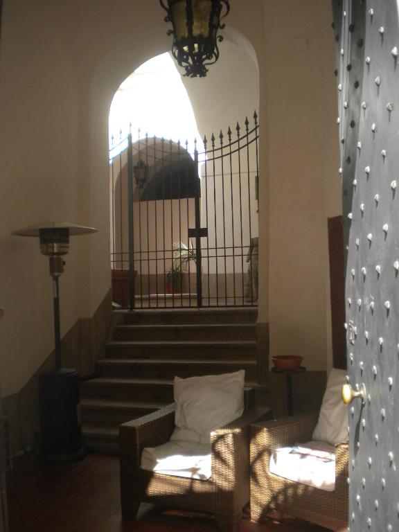 Posezení v ubytování B&B Palazzo Lanza