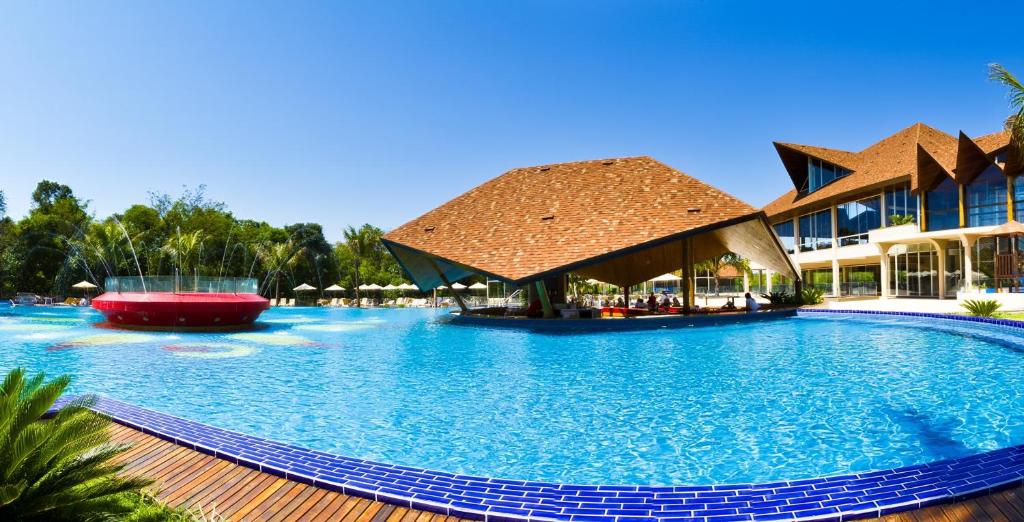 Bazén v ubytování Recanto Cataratas - Thermas, Resort e Convention nebo v jeho okolí