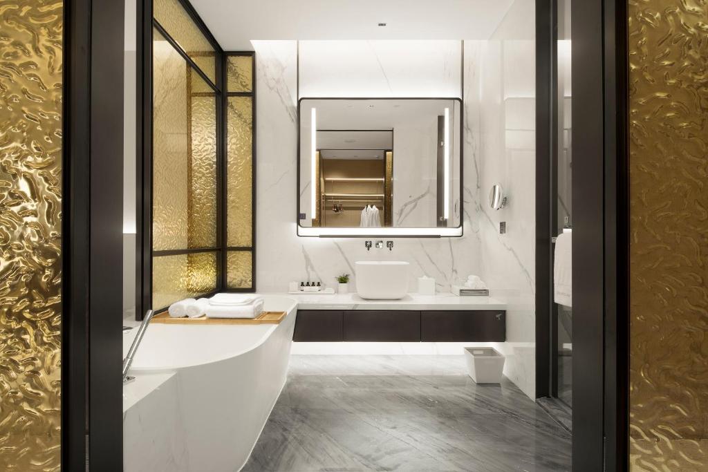 Koupelna v ubytování Shenzhen Ayearn Hotel