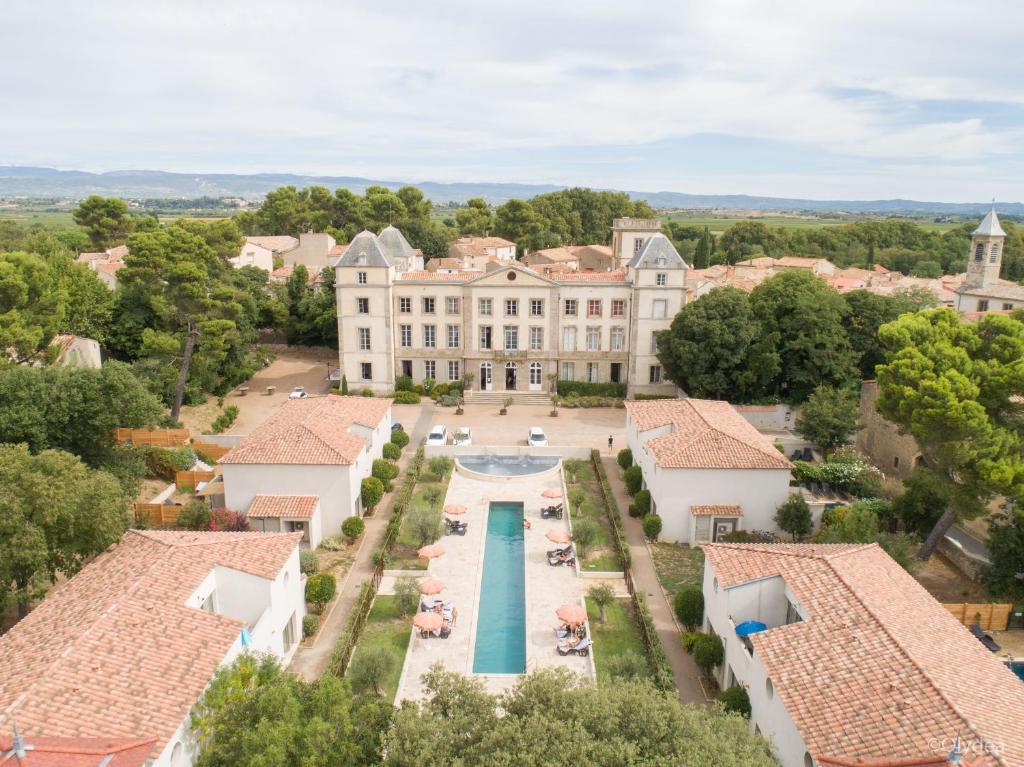 Olydea le Château de la Redorte a vista de pájaro