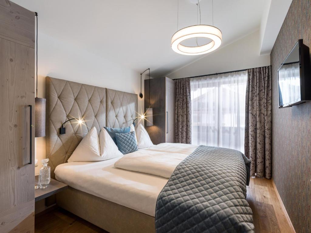 Posteľ alebo postele v izbe v ubytovaní Hotel-Appartement Ferienhof