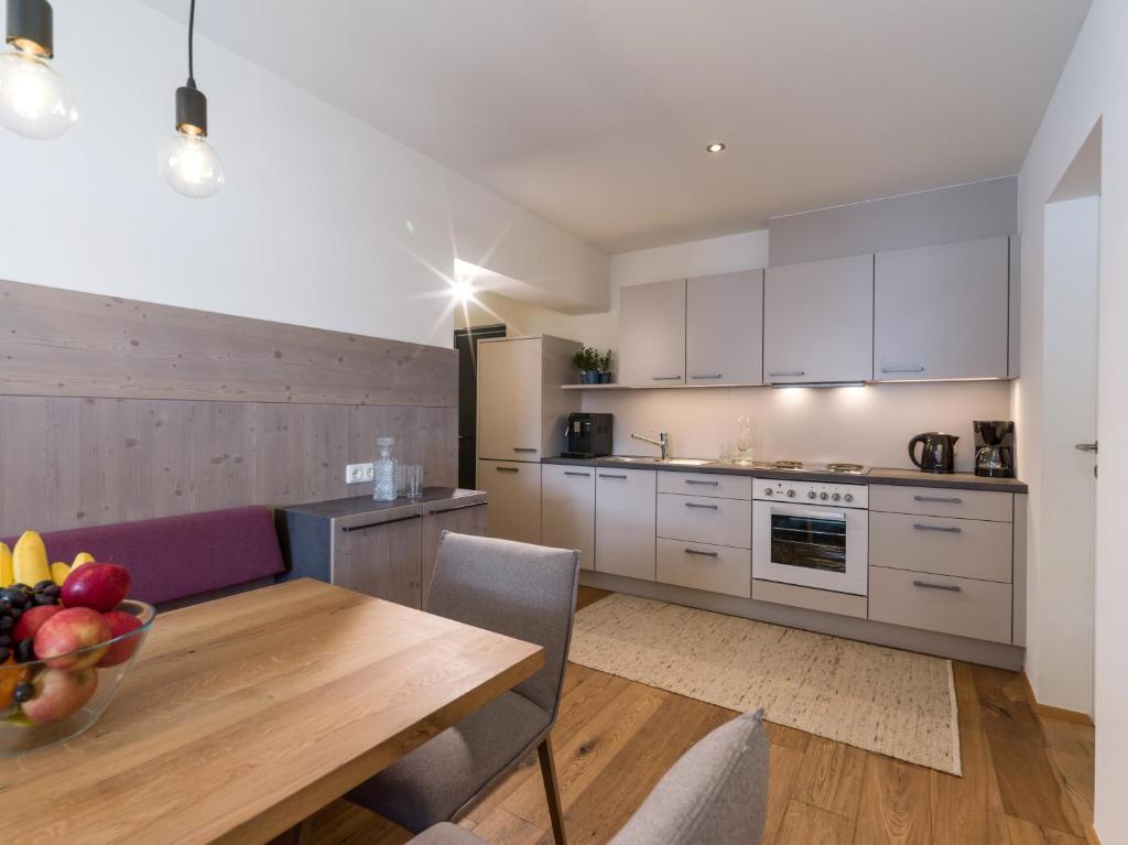 Kuchyňa alebo kuchynka v ubytovaní Hotel-Appartement Ferienhof