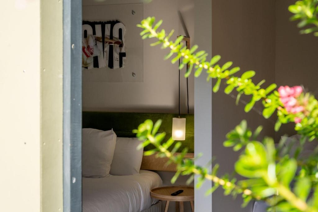 Posezení v ubytování Hotel Libera Caen Colombelles