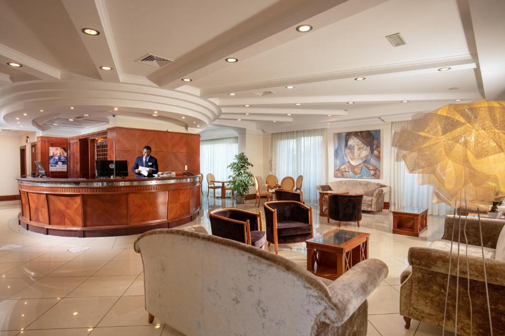 Posezení v ubytování Best Western Hotel Viterbo