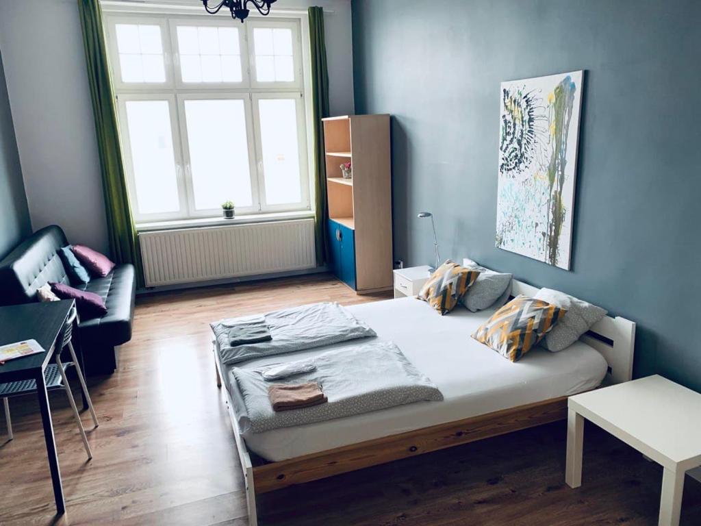 Posteľ alebo postele v izbe v ubytovaní Chilli Hostel