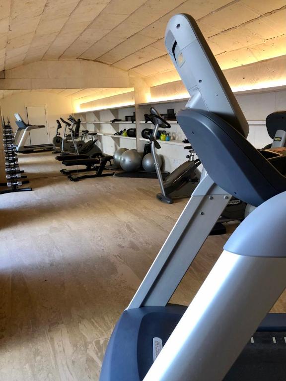 Fitness centrum a/nebo fitness zařízení v ubytování Casa Rural Son Bernadinet
