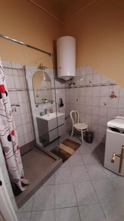 Kúpeľňa v ubytovaní Vár-Lak