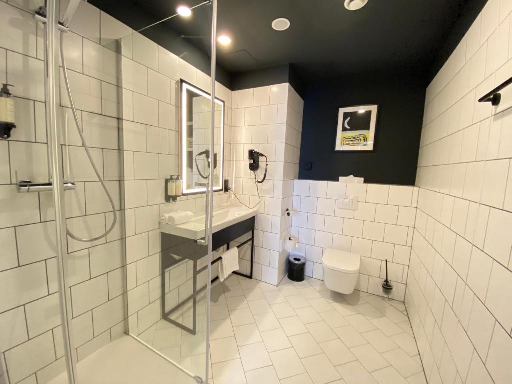 Kúpeľňa v ubytovaní Arche Hotel Krakowska