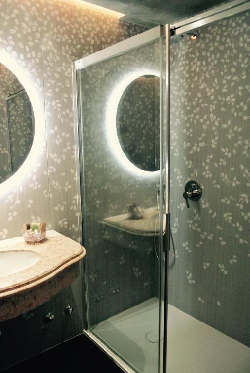Koupelna v ubytování Hotel Firenze