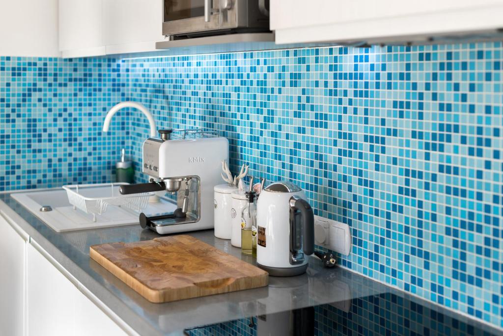 Kuchyňa alebo kuchynka v ubytovaní Apartament Scandinavia