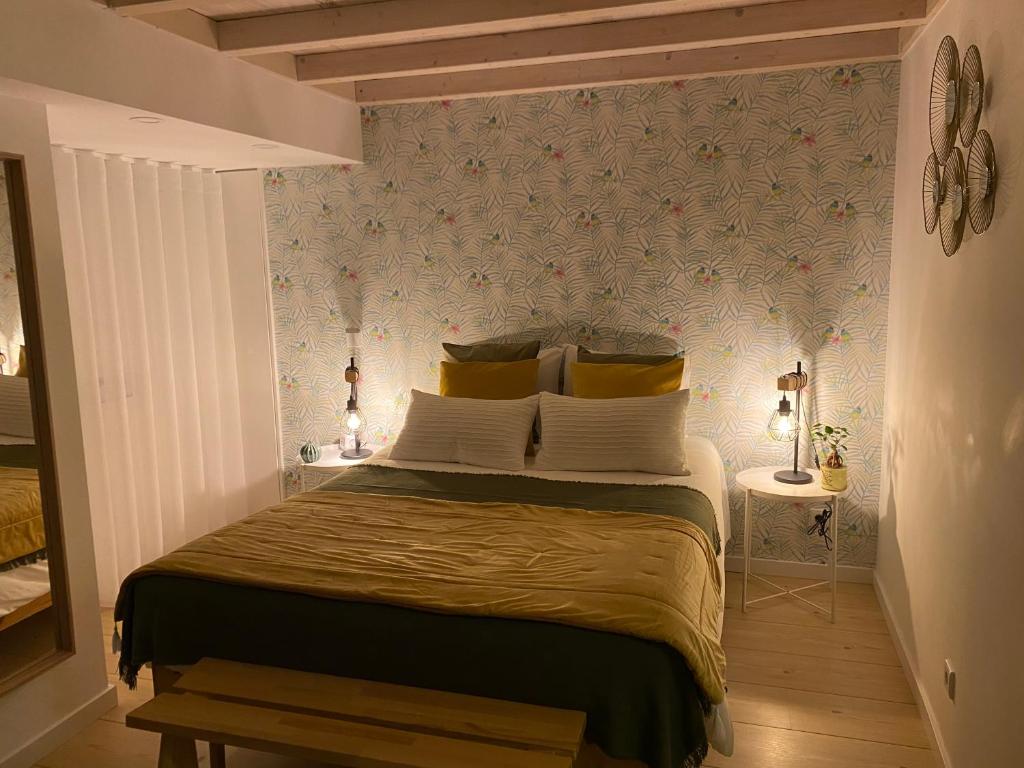 Postel nebo postele na pokoji v ubytování CAROL BEACH HOUSE