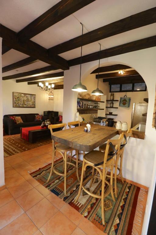 Posezení v ubytování Casa Mia Suites