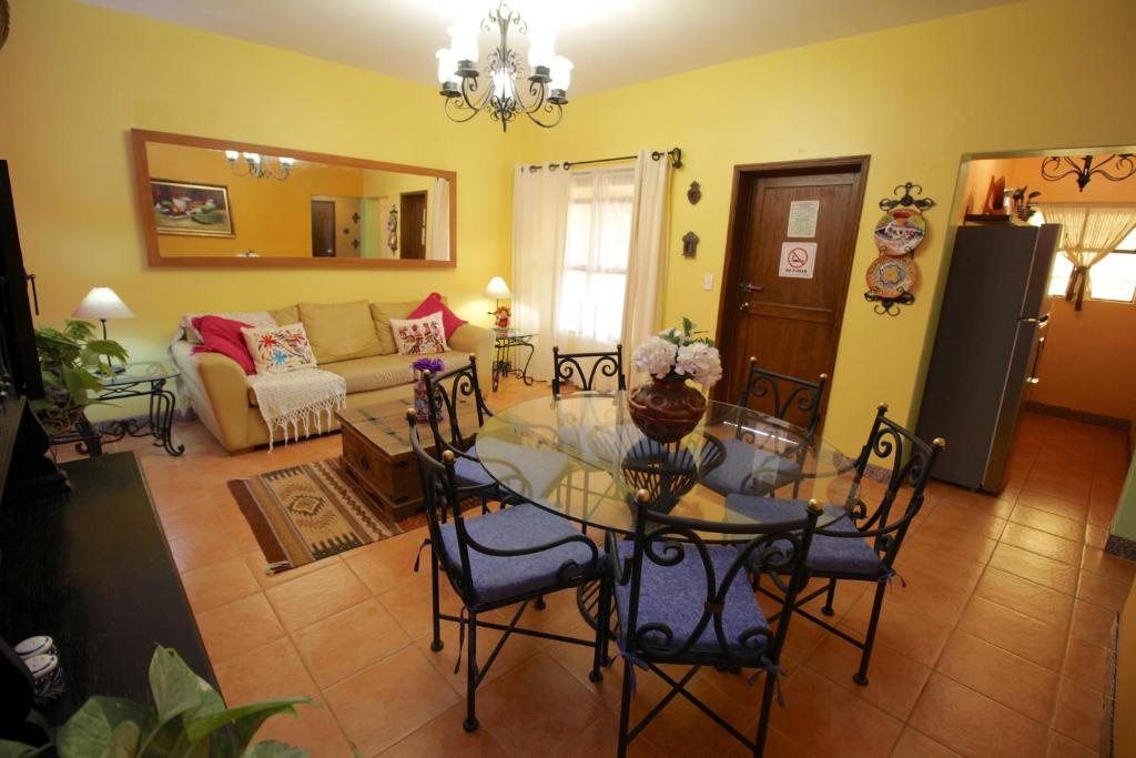 Posezení v ubytování Casa Mia Suites