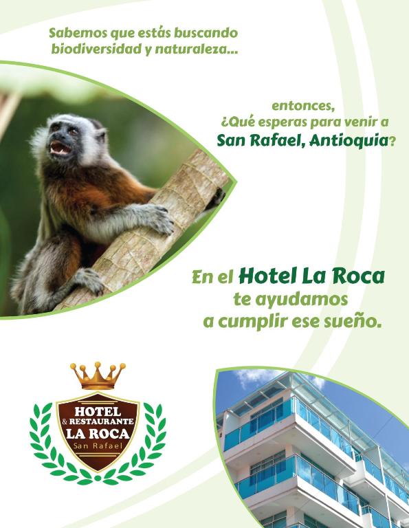 Certifikát, hodnocení, plakát nebo jiný dokument vystavený v ubytování Hotel La Roca San Rafael