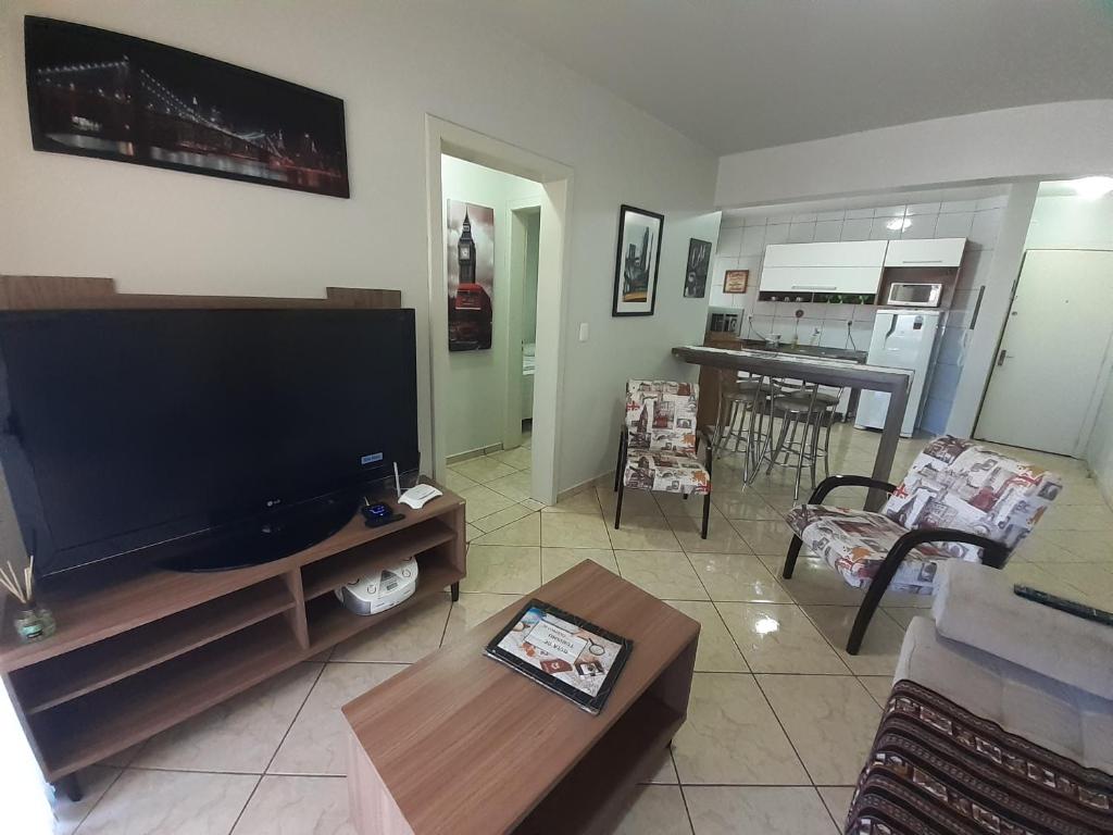  Apartamento Mobiliado com garagem