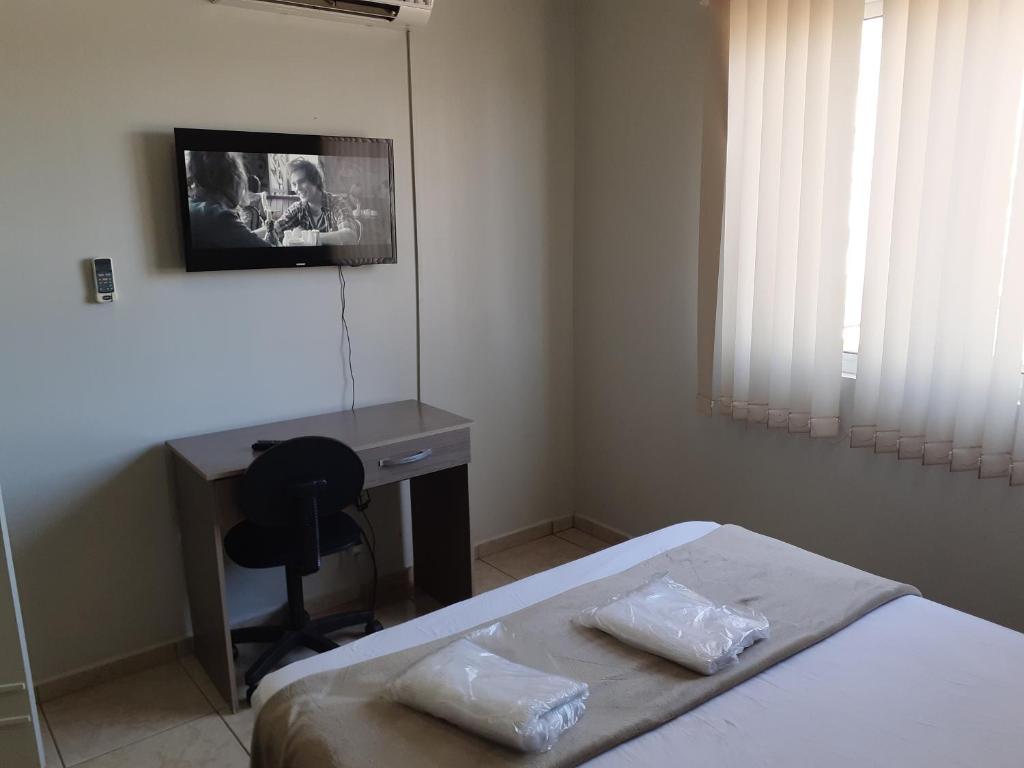  Apartamento Mobiliado com garagem
