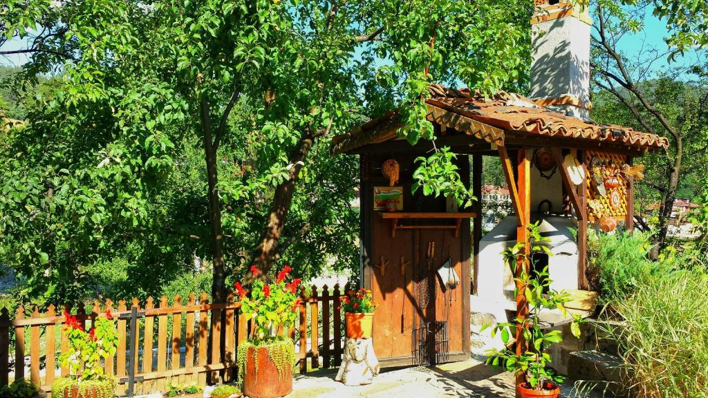 Zahrada ubytování Mechta Guest House