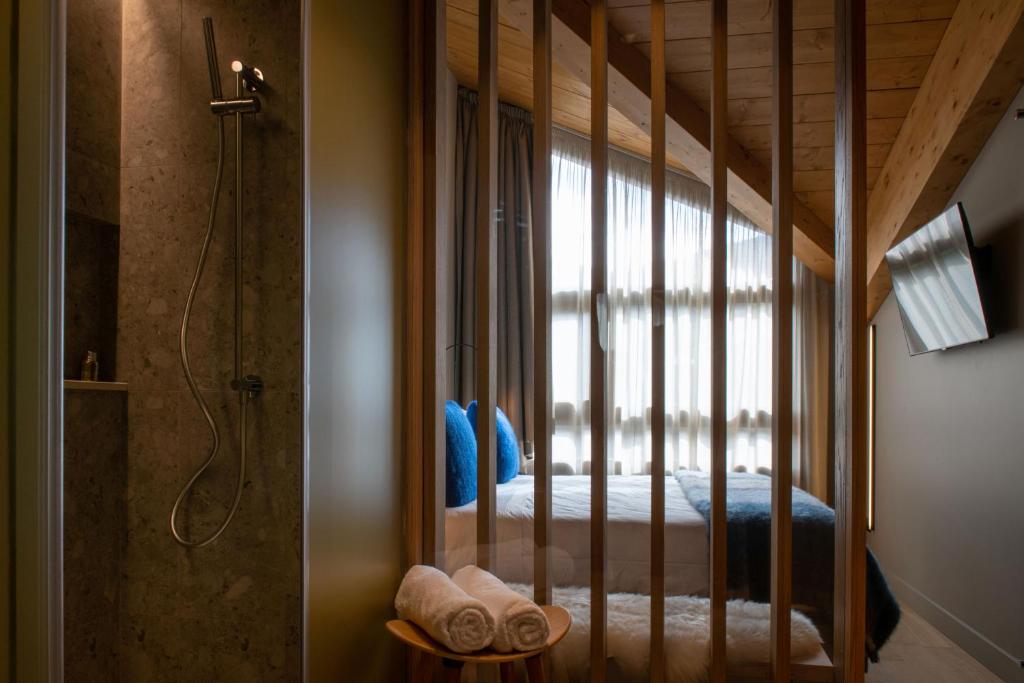 Postel nebo postele na pokoji v ubytování Vip Residences Andorra