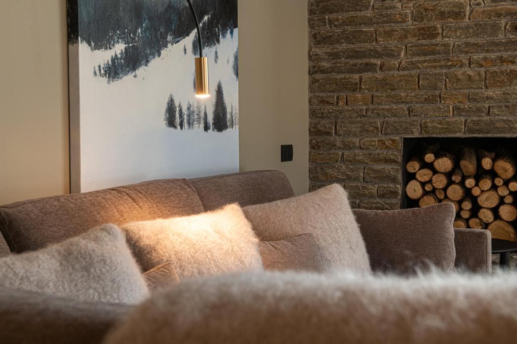 Posezení v ubytování Vip Residences Andorra